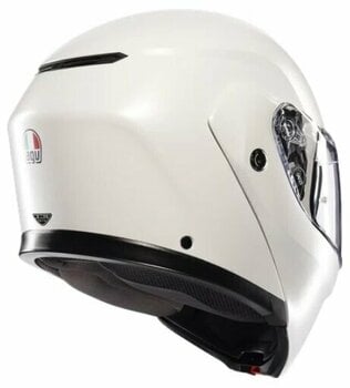 Helmet AGV Streetmodular Matt Materia White L Helmet - 6