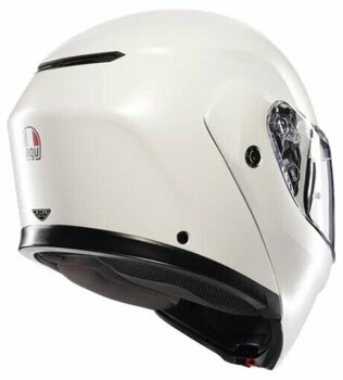 Helm AGV Streetmodular Matt Materia White S Helm - 6