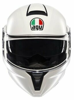 Helm AGV Streetmodular Matt Materia White XL Helm - 2