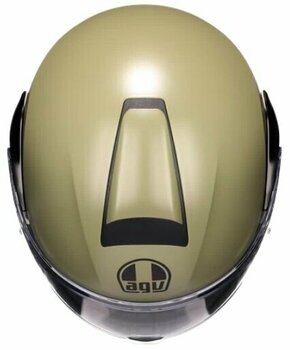 Helmet AGV Streetmodular Matt Pastello Green/Black L Helmet - 7
