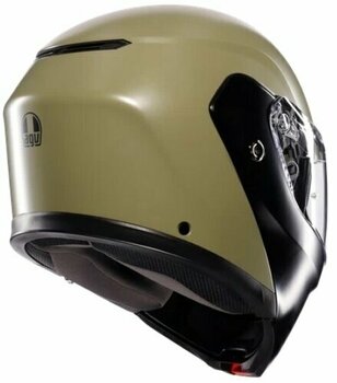 Helmet AGV Streetmodular Matt Pastello Green/Black S Helmet - 6