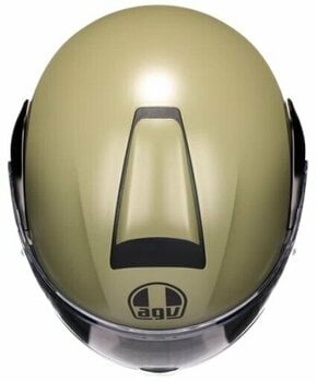 Helmet AGV Streetmodular Matt Pastello Green/Black XL Helmet - 7