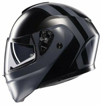 Helm AGV Streetmodular Matt Black/Grey 2XL Helm - 4
