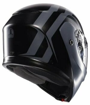 Helm AGV Streetmodular Matt Black/Grey 2XL Helm - 6