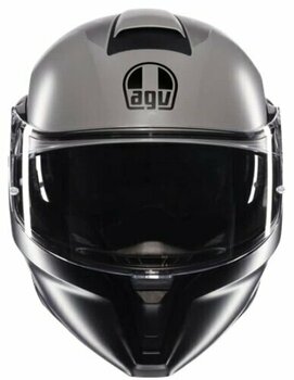 Helmet AGV Streetmodular Matt Grey/Black/Yel Fluo XS Helmet - 2