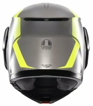 Casque AGV Streetmodular Matt Grey/Black/Yel Fluo 2XL Casque - 5