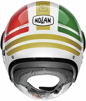 Helmet Nolan N21 Visor Flybridge Metal White Gold/Red/Green M Helmet - 2