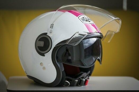 Helmet Nolan N21 Visor Flybridge Metal White Gold/Red/Green M Helmet - 9