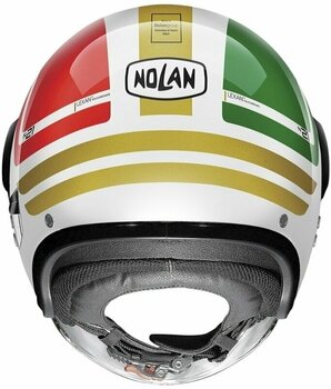 Přilba Nolan N21 Visor Flybridge Metal White Gold/Red/Green XXS Přilba - 2