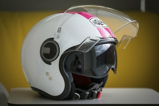 Přilba Nolan N21 Visor Flybridge Metal White Gold/Red/Green XXS Přilba - 9
