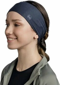 Running headband
 Buff CoolNet UV Wide Headband Solid Night Blue UNI Running headband - 3