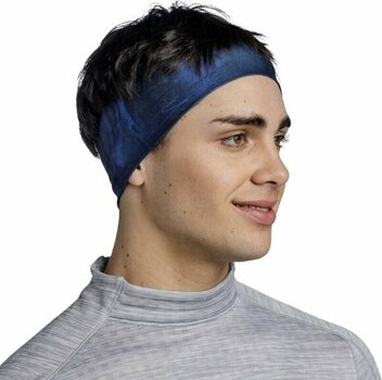 Лента за глава за бягане
 Buff Coolnet UV Wide Headband Arius Blue UNI Лента за глава за бягане - 2