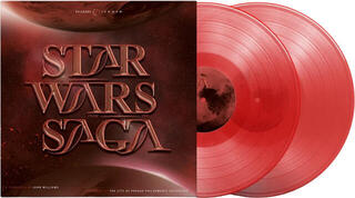 Δίσκος LP The City Of Prague Philharmonic Orchestra - Star Wars Saga (Deluxe Edition) (Transparent Red Coloured) (2LP) - 1