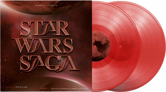 Schallplatte The City Of Prague Philharmonic Orchestra - Star Wars Saga (Deluxe Edition) (Transparent Red Coloured) (2LP) - 2