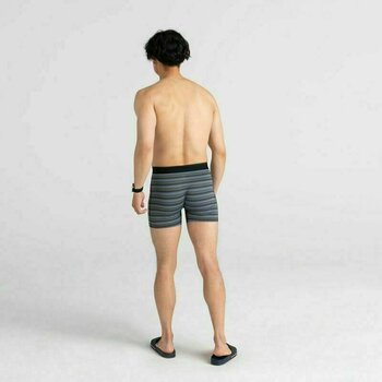Fitness Underwear SAXX Quest Boxer Brief Solar Stripe/Twilight S Fitness Underwear - 4