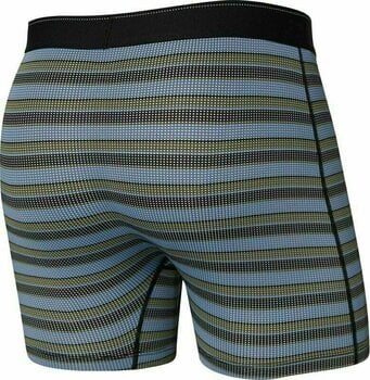 Fitness Underwear SAXX Quest Boxer Brief Solar Stripe/Twilight M Fitness Underwear - 2