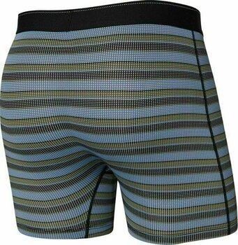 Fitness Underwear SAXX Quest Boxer Brief Solar Stripe/Twilight L Fitness Underwear - 2