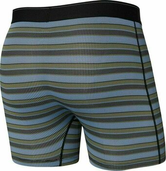 Fitness spodní prádlo SAXX Quest Boxer Brief Solar Stripe/Twilight XL Fitness spodní prádlo - 2
