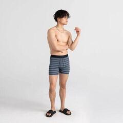Fitness Unterwäsche SAXX Quest 2-Pack Boxer Brief Sunrise Stripe/Black II XS Fitness Unterwäsche - 1