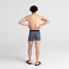 Fitness Unterwäsche SAXX Quest 2-Pack Boxer Brief Sunrise Stripe/Black II XS Fitness Unterwäsche - 2