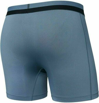 Fitness Underwear SAXX Sport Mesh Boxer Brief Stone Blue S Fitness Underwear - 2