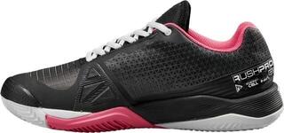 Pantofi de tenis pentru femei Wilson Rush Pro 4.0 Clay Womens Tennis Shoe Black/Hot Pink/White - 2