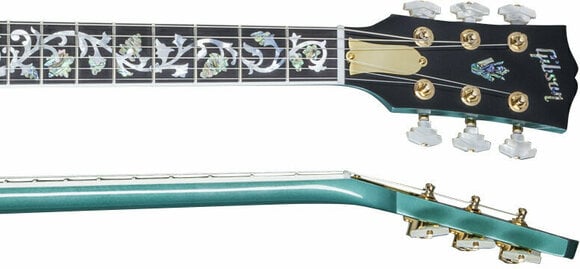 Halvakustisk gitarr Gibson ES-335 Ultima Inverness Green - 2