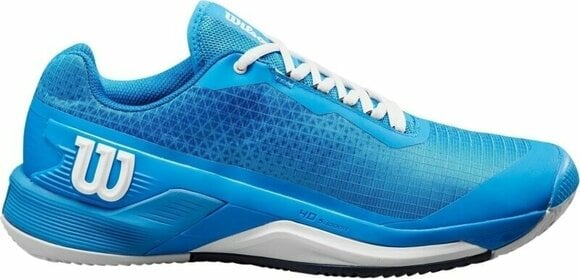 Men´s Tennis Shoes Wilson Rush Pro 4.0 Clay Mens Tennis Shoe French Blue/White/Navy Blazer 42 Men´s Tennis Shoes - 2