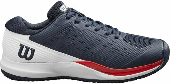 Chaussures de tennis pour hommes Wilson Rush Pro Ace Mens Tennis Shoe Navy Blaze/White/Red 42 Chaussures de tennis pour hommes - 2