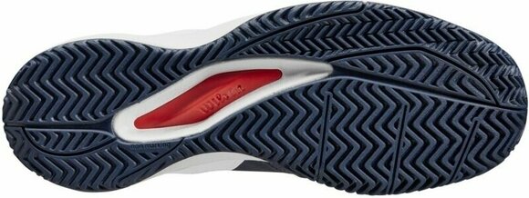 Men´s Tennis Shoes Wilson Rush Pro Ace Mens Tennis Shoe Navy Blaze/White/Red 42 Men´s Tennis Shoes - 5