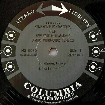 Vinylplade Berlioz - New York Philharmonic - Symphonie Fantastique Op. 14 (2 LP) - 2