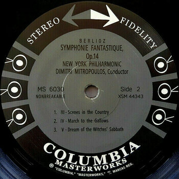 Vinylplade Berlioz - New York Philharmonic - Symphonie Fantastique Op. 14 (2 LP) - 3