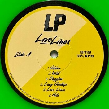 LP deska LP (Artist) - Love Lines (Neon Green Coloured) (LP) - 2