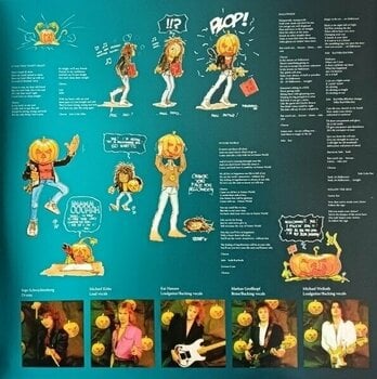 Vinylplade Helloween - Keeper Of The Seven Keys (Part I) (Blue Splatter Coloured) (Reissue) (LP) - 5