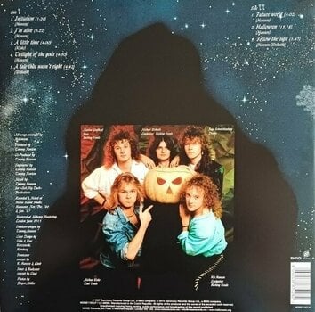 Vinylplade Helloween - Keeper Of The Seven Keys (Part I) (Blue Splatter Coloured) (Reissue) (LP) - 6