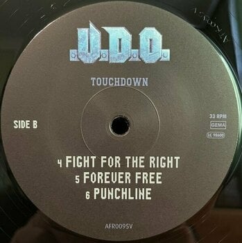 Vinyl Record U.D.O. - Touchdown (2 LP) - 3