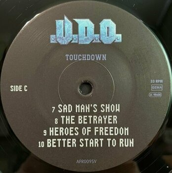 Vinyl Record U.D.O. - Touchdown (2 LP) - 4