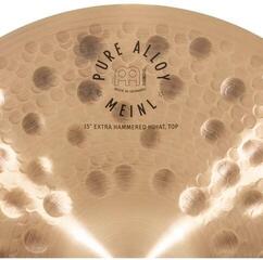 Hihat Becken Meinl 15" Pure Alloy Extra Hammered Hihat 15" Hihat Becken - 6