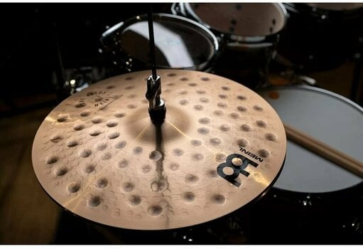 Cinel Hit-Hat Meinl 15" Pure Alloy Extra Hammered Hihat Cinel Hit-Hat 15" - 12