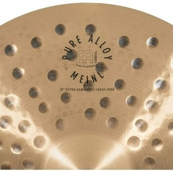 Cymbale crash-ride Meinl 20" Pure Alloy Extra Hammered Crash-Ride Cymbale crash-ride 20" - 4