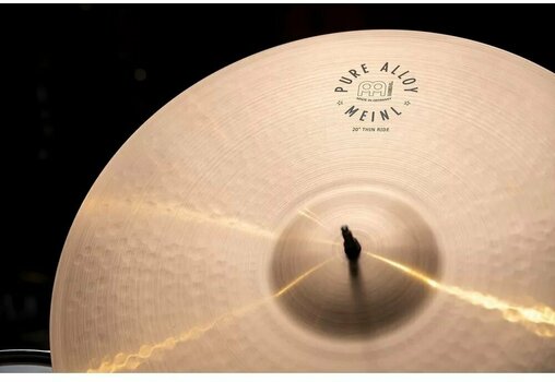 Cymbale ride Meinl 20" Pure Alloy Thin Ride Cymbale ride 20" - 7