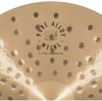 Ride Cymbal Meinl 22" Pure Alloy Extra Hammered Ride Ride Cymbal 22" - 4
