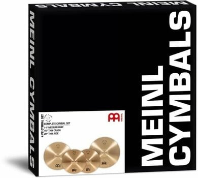 Cintányérszett Meinl Pure Alloy Complete Cymbal Set Cintányérszett - 3
