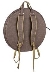 Symbaalilaukku Meinl 22" Vintage Hyde Cymbal Bag Dark Brown Symbaalilaukku - 4
