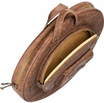 Beschermhoes voor bekkens Meinl 22" Vintage Hyde Cymbal Bag Light Brown Beschermhoes voor bekkens - 4