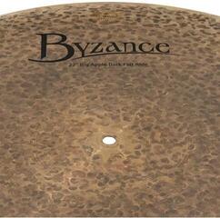 Чинел Ride Meinl 22" Byzance Dark Big Apple Flat Ride 22" Чинел Ride - 4