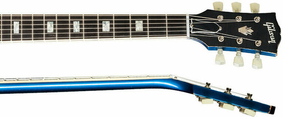 Halbresonanz-Gitarre Gibson Heavy Aged ES-335 Candy Apple Blue - 2