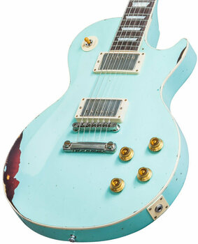Chitară electrică Gibson Les Paul Standard "Painted-Over" Kerry Green over Darkburst - 3