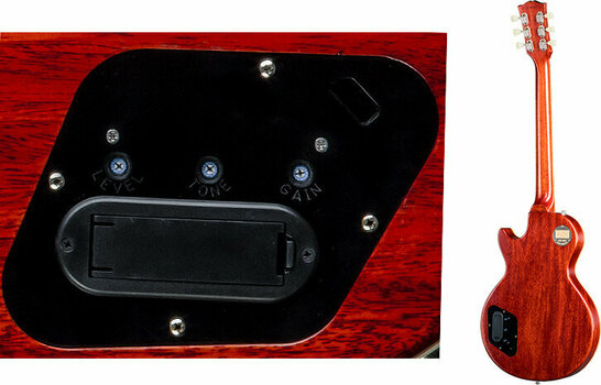 Chitară electrică Gibson Burstdriver Les Paul Standard Havana Fade VOS - 3