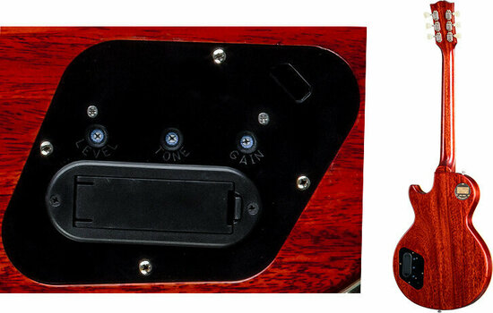 Elektrická kytara Gibson Burstdriver Les Paul Standard Amber Ale VOS - 3